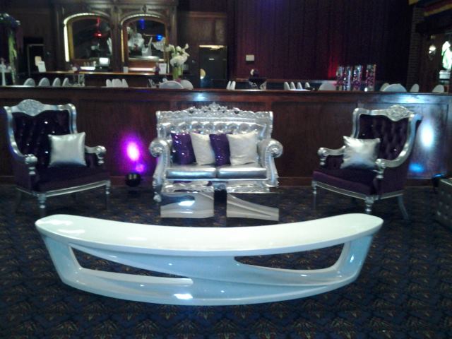 Volute bench White