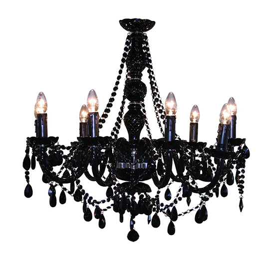 Chandelier black