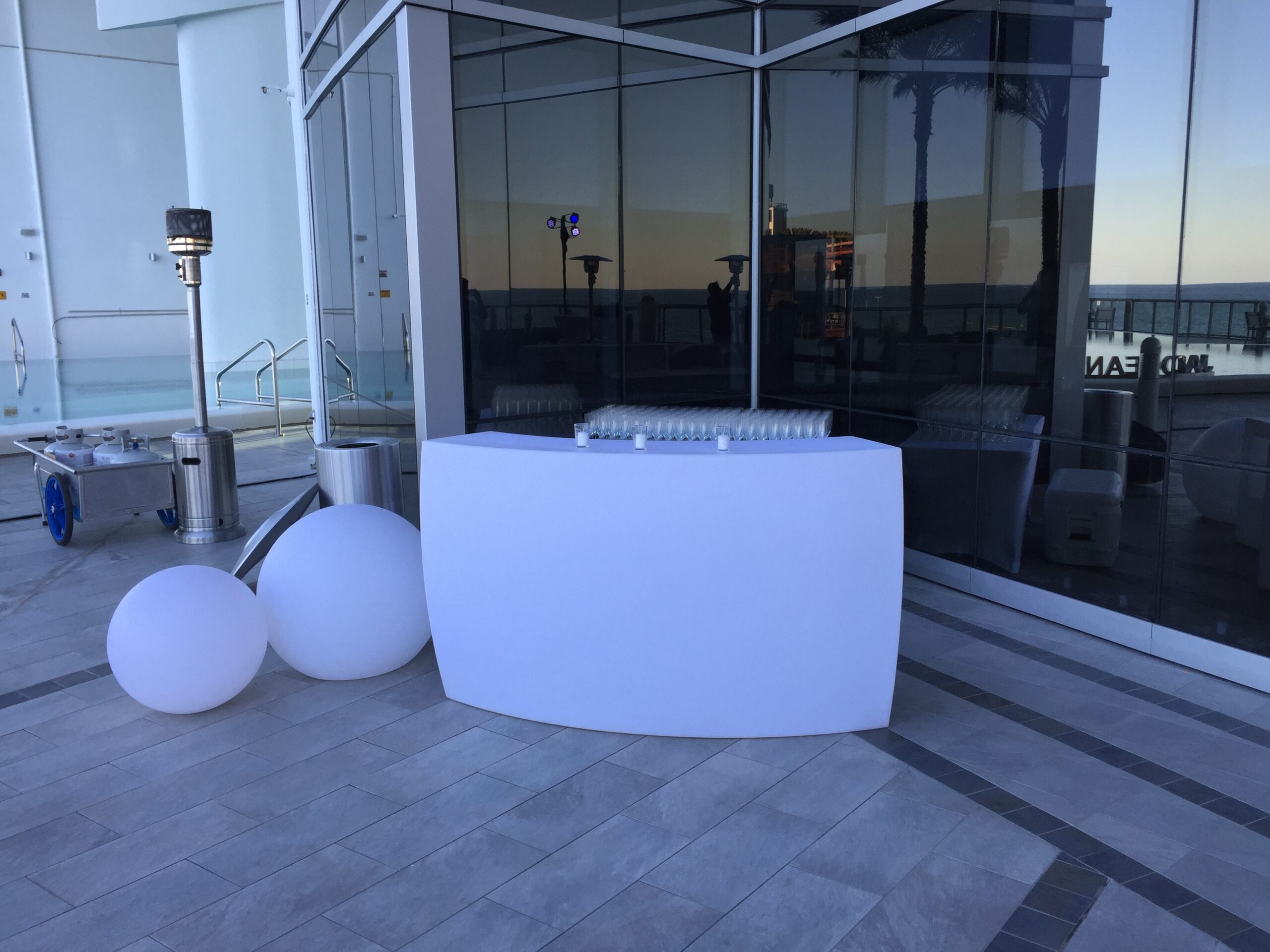 Bar Luminar curved LED