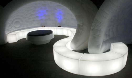 Snake bench LED LIGHT ANY COLOR AVAILABLE