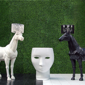 Topiary divider green