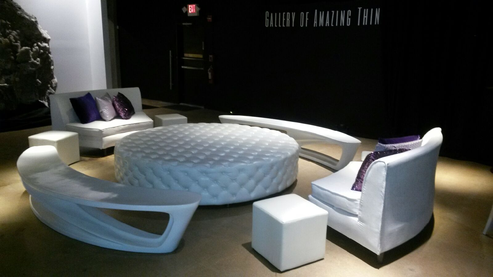 Volute bench White