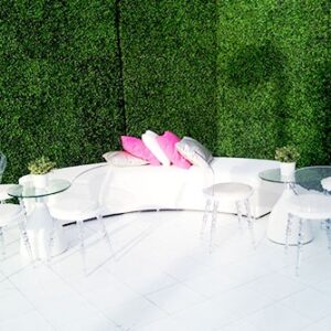 Topiary divider green