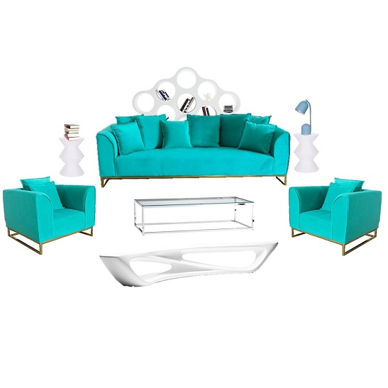 Volute bench White