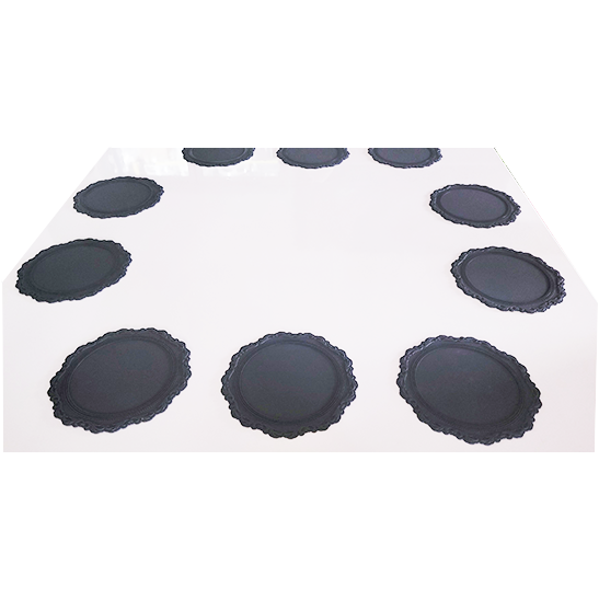 Plato silicone