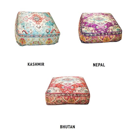 Indian pouf