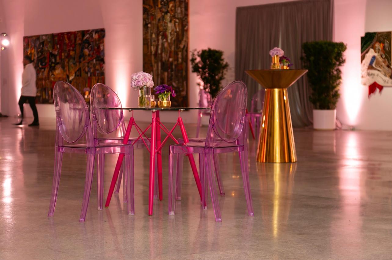 Kelly chair pink