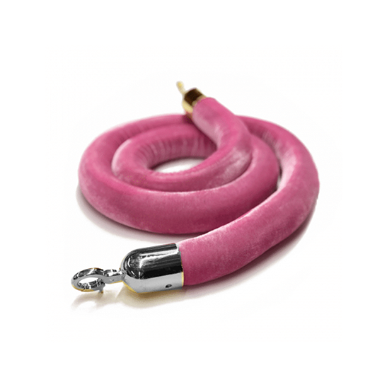 rope pink silver tips