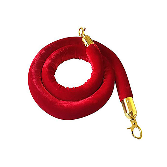 rope red gold tips