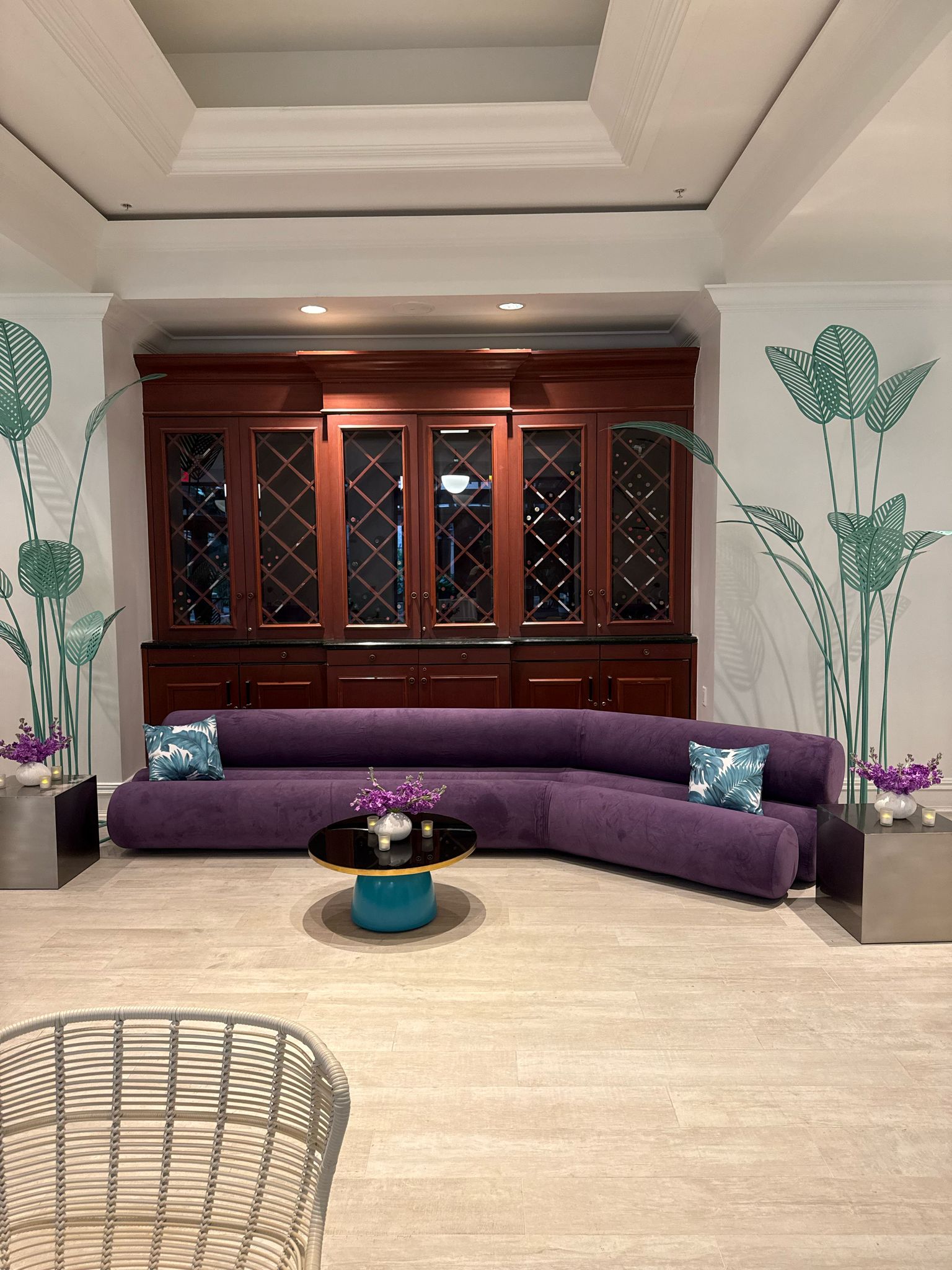 avatar palm turquoise