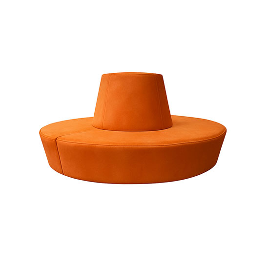 Spacio Ottoman Orange