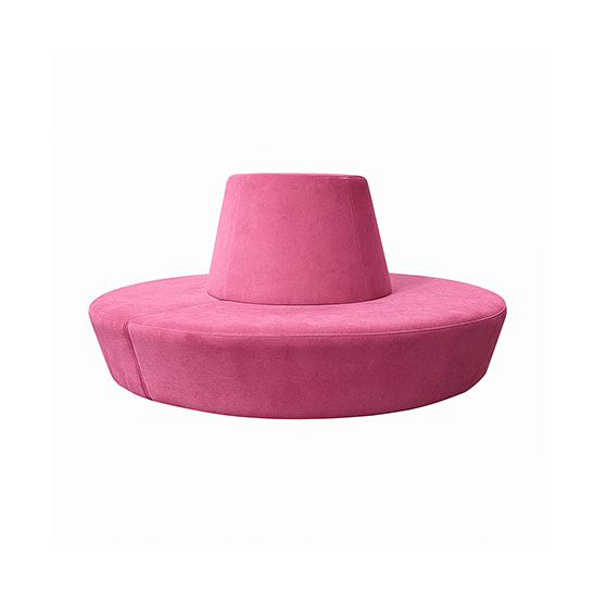 Spacio Ottoman Pink