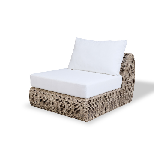 java armless chair natural