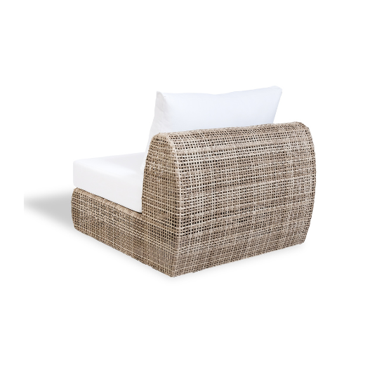 Java armless chair natural